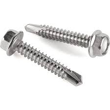 #10 X 1 HWH SMS TEK/SELF DRILL SCREW ZP