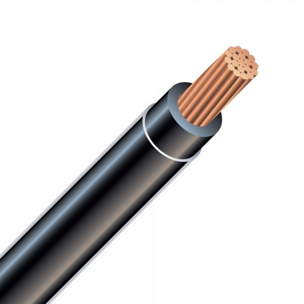 #12 19 SD SIMpull THNN WIRE BLACK