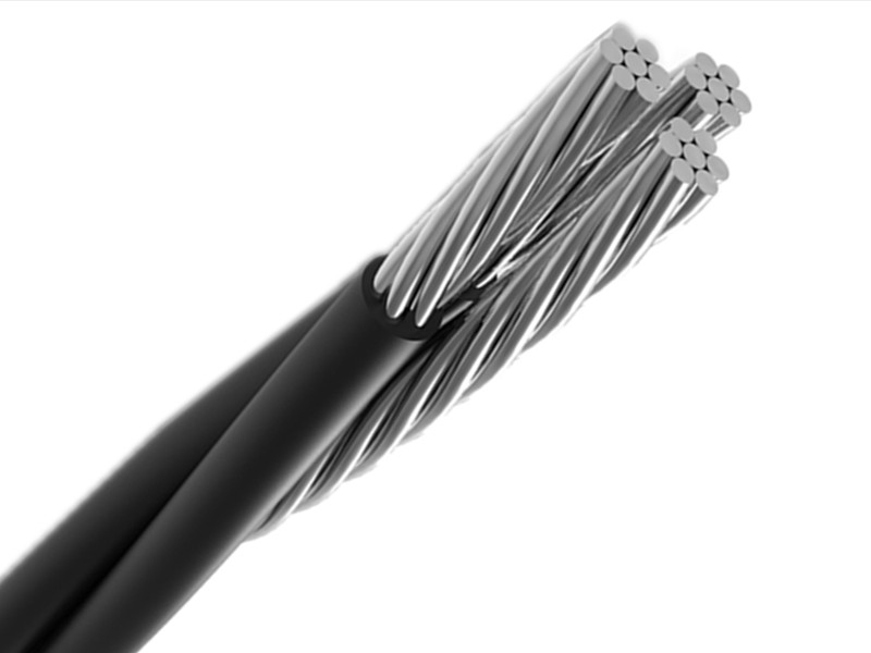 #4 TRIPLEX TWISTED SERVICE CABLE