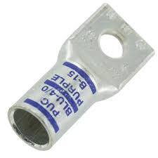 [LUG-CRIMPPL] #4/0-3/0str Cu. CRIMP TERMINAL (95MM-PURPLE)